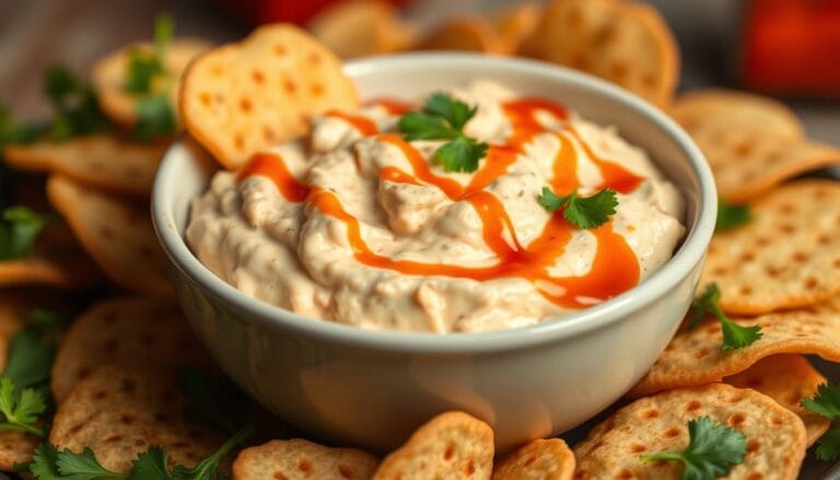 cottage cheese buffalo chicken dip