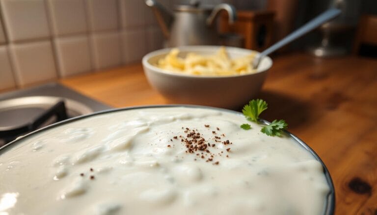 cottage cheese cream sauce