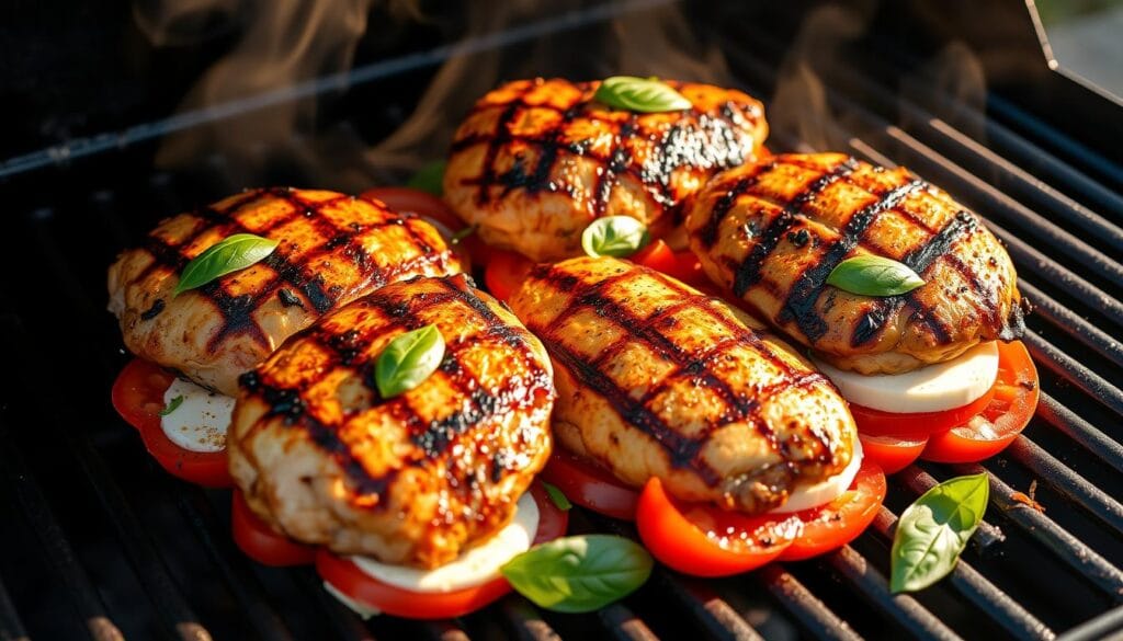 grilled chicken margherita