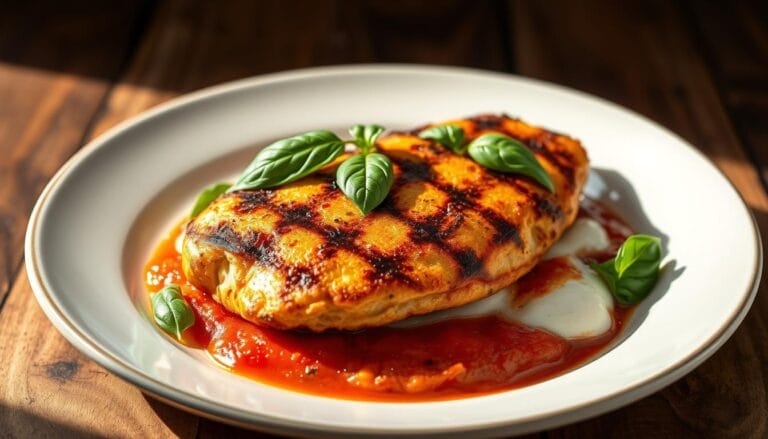 grilled chicken parm