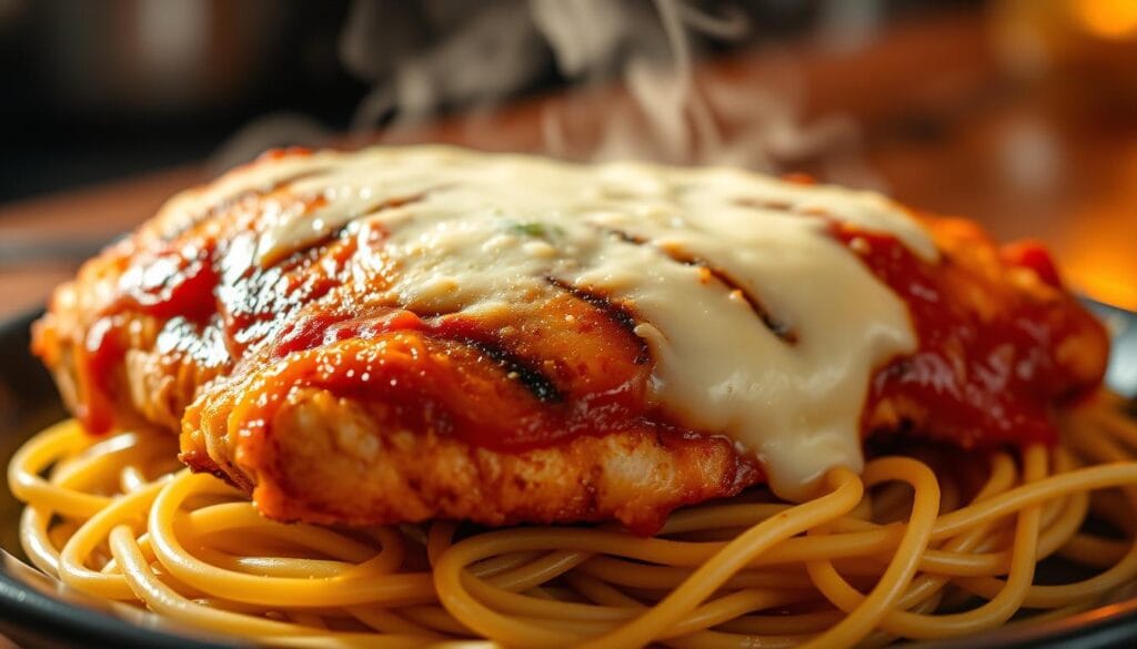 grilled chicken parmesan