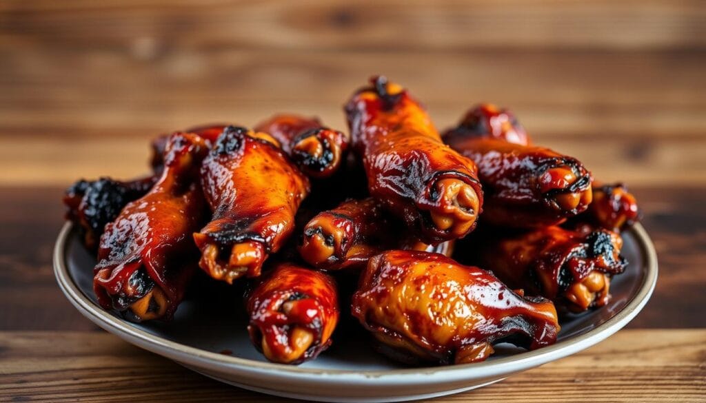 smoked chicken wings