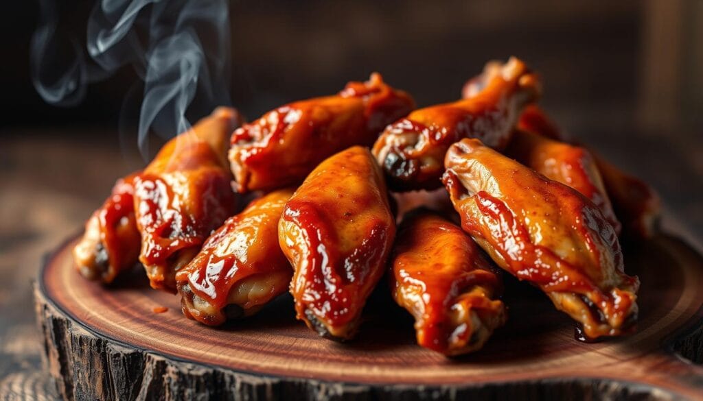 smoked chicken wings